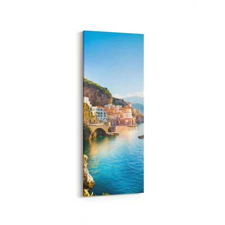 Olla 14415DI Doğa / Manzara Görseli Dikey İnce Kanvas Tablo (Ölçü: 30X90)