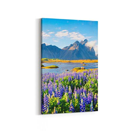 Olla 14196D Doğa / Manzara Görseli Dikey Kanvas Tablo (Ölçü: 60X90)