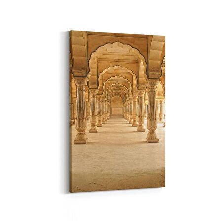 Olla 19011D Yapı Görseli Dikey Kanvas Tablo (Ölçü: 20X30)