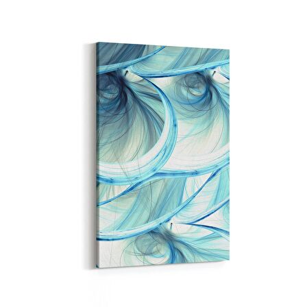 Olla 10322D Abstract Görsel Dikey Kanvas Tablo (Ölçü: 100X150)
