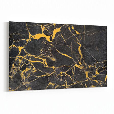 Olla 16685Y Mermer Desen Görsel Yatay Kanvas Tablo (Ölçü: 120X80)