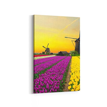 Olla 14060D Doğa / Manzara Görseli Dikey Kanvas Tablo (Ölçü: 70X105)