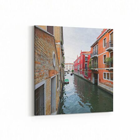 Olla 18874K4 Yapı Görseli Kare 4'lü Kanvas Tablo (Ölçü: 105X105)