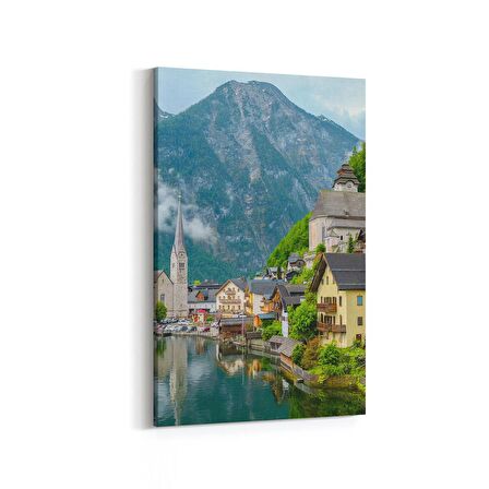 Olla 18804D Yapı Görseli Dikey Kanvas Tablo (Ölçü: 100X150)