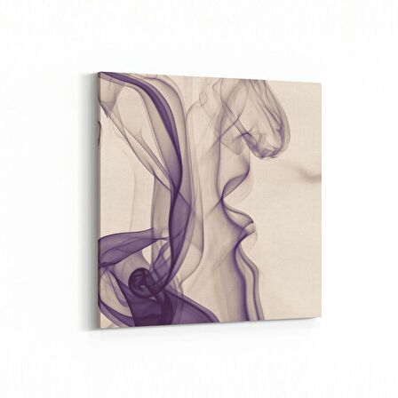 Olla 10154K Abstract Görsel Kare Kanvas Tablo (Ölçü: 25X25)