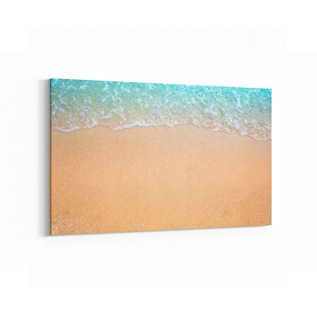 Olla 16412Y Kumsal / Sahil Görseli Yatay Kanvas Tablo (Ölçü: 150X100)