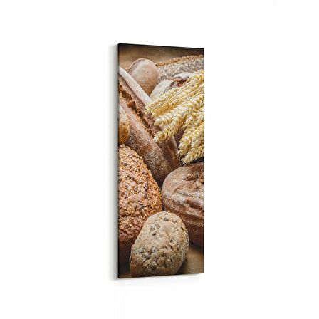 Olla 15129DI Gıda Görseli Dikey İnce Kanvas Tablo (Ölçü: 40X120)