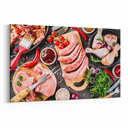 Olla 15056Y Gıda Görseli Yatay Kanvas Tablo (Ölçü: 45X30)