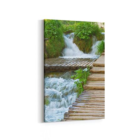 Olla 14543D Doğa / Manzara Görseli Dikey Kanvas Tablo (Ölçü: 40X60)