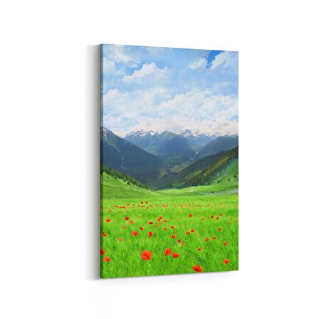 Olla 13816D Doğa / Manzara Görseli Dikey Kanvas Tablo (Ölçü: 100X150)