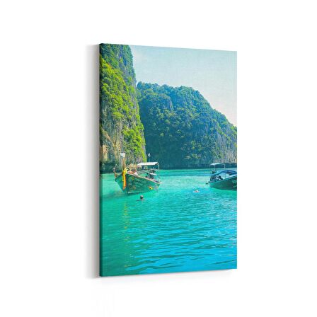 Olla 13422D Doğa / Manzara Görseli Dikey Kanvas Tablo (Ölçü: 80X120)