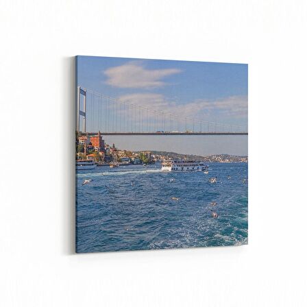 Olla 18323K Yapı Görseli Kare Kanvas Tablo (Ölçü: 30X30)