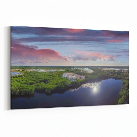 Olla 14025Y Doğa / Manzara Görseli Yatay Kanvas Tablo (Ölçü: 45X30)