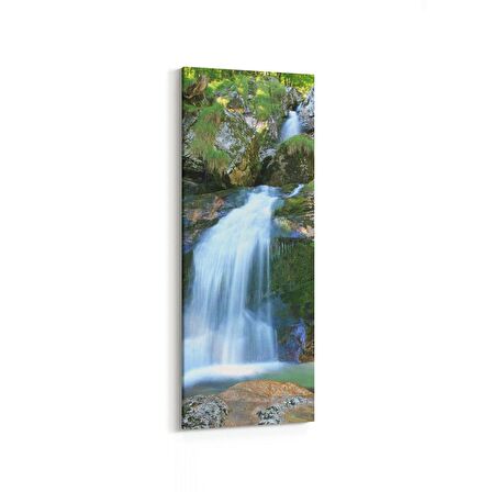 Olla 13232DI Doğa / Manzara Görseli Dikey İnce Kanvas Tablo (Ölçü: 40X120)