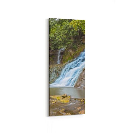 Olla 14151DI Doğa / Manzara Görseli Dikey İnce Kanvas Tablo (Ölçü: 40X120)