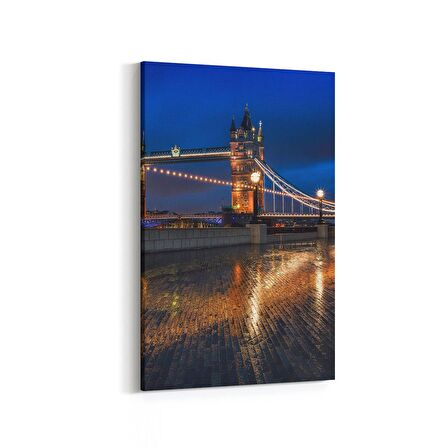 Olla 18578D Yapı Görseli Dikey Kanvas Tablo (Ölçü: 40X60)