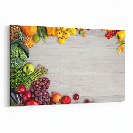 Olla 15124Y Gıda Görseli Yatay Kanvas Tablo (Ölçü: 30X20)