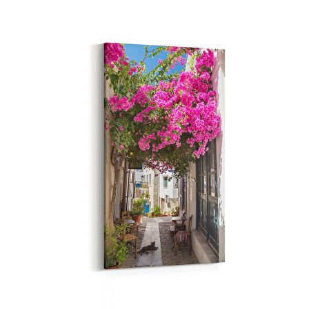 Olla 18891DD Yapı Görseli Dikey Dar Kanvas Tablo (Ölçü: 30X60)