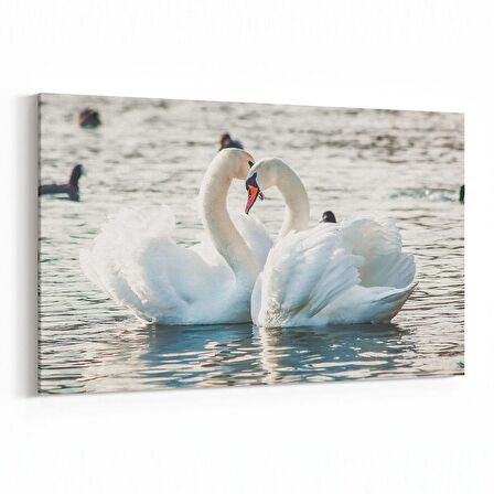 Olla 12633Y Hayvanlar Alemi Görseli Yatay Kanvas Tablo (Ölçü: 30X20)