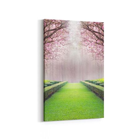 Olla 13848D Doğa / Manzara Görseli Dikey Kanvas Tablo (Ölçü: 100X150)