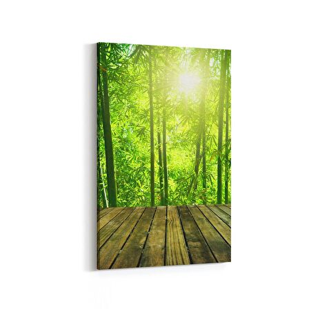 Olla 13494D Doğa / Manzara Görseli Dikey Kanvas Tablo (Ölçü: 40X60)