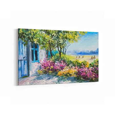 Olla 17780Y Yağlı Boya Görseli Yatay Kanvas Tablo (Ölçü: 90X60)