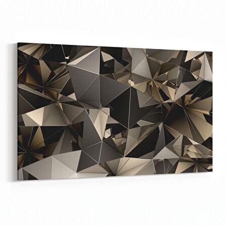 Olla 10100Y Abstract Görsel Yatay Kanvas Tablo (Ölçü: 150X100)