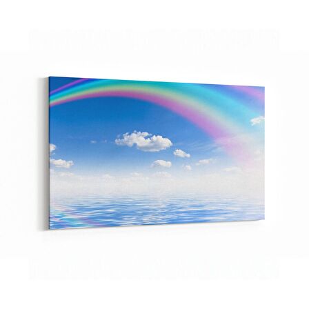 Olla 16358Y Kumsal / Sahil Görseli Yatay Kanvas Tablo (Ölçü: 30X20)