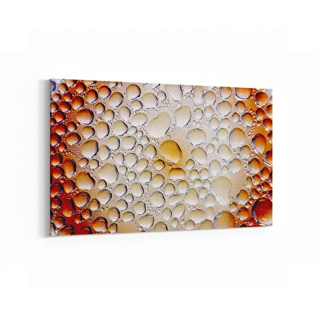 Olla 17291Y Su / Damla Görseli Yatay Kanvas Tablo (Ölçü: 90X60)