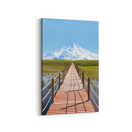 Olla 14158D Doğa / Manzara Görseli Dikey Kanvas Tablo (Ölçü: 80X120)