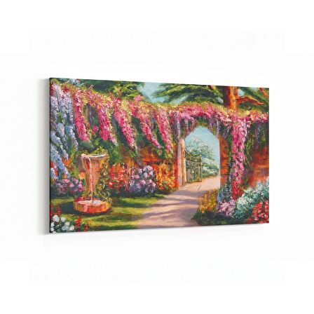 Olla 17799Y Yağlı Boya Görseli Yatay Kanvas Tablo (Ölçü: 90X60)