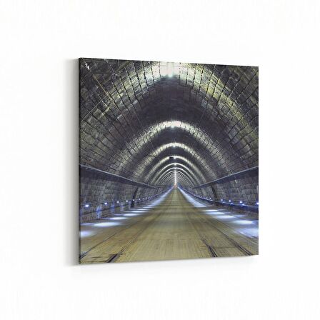 Olla 18933K4 Yapı Görseli Kare 4'lü Kanvas Tablo (Ölçü: 125X125)