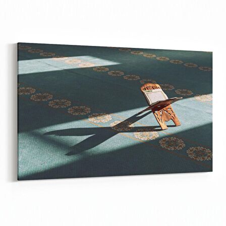 Olla 13091Y Dini Görsel Yatay Kanvas Tablo (Ölçü: 150X100)