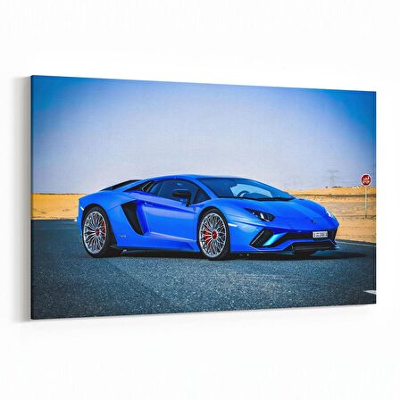 Olla 12229Y Araç Görseli Yatay Kanvas Tablo (Ölçü: 120X80)