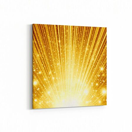 Olla 10120K Abstract Görsel Kare Kanvas Tablo (Ölçü: 60X60)