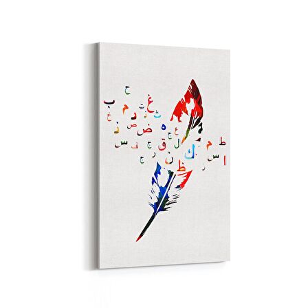 Olla 13117D Dini Görsel Dikey Kanvas Tablo (Ölçü: 100X150)