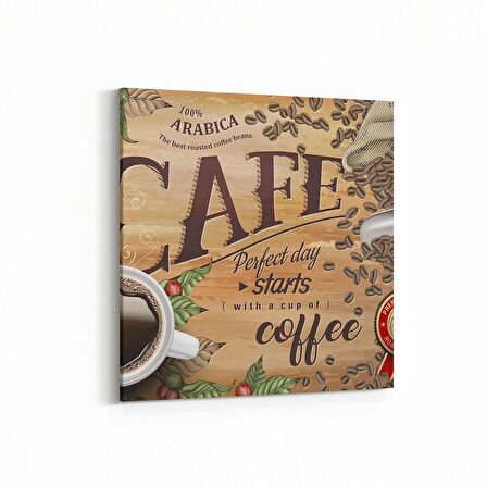 Olla 14979K Gıda Görseli Kare Kanvas Tablo (Ölçü: 25X25)