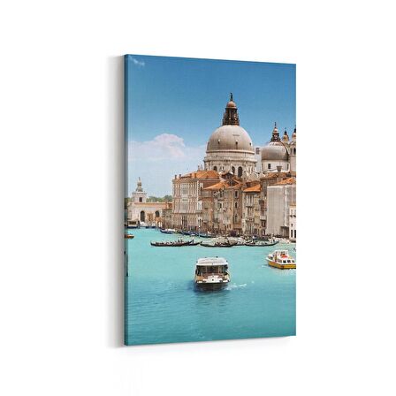 Olla 17938D Yapı Görseli Dikey Kanvas Tablo (Ölçü: 60X90)