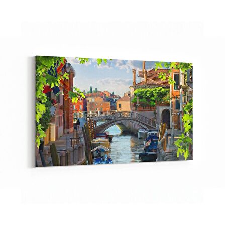 Olla 18741Y Yapı Görseli Yatay Kanvas Tablo (Ölçü: 120X80)