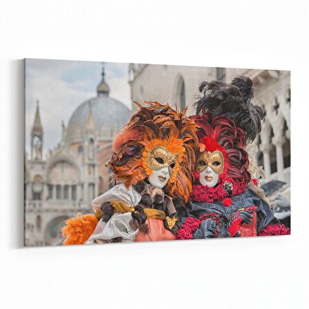 Olla 16851Y Model / Manken Görseli Yatay Kanvas Tablo (Ölçü: 150X100)