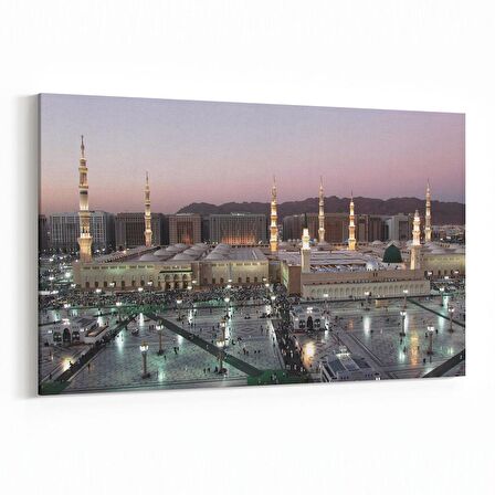 Olla 13118Y Dini Görsel Yatay Kanvas Tablo (Ölçü: 90X60)