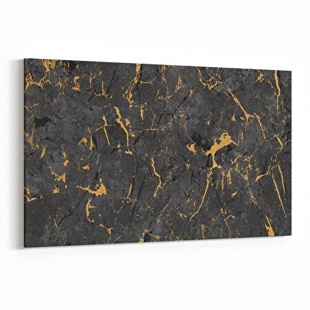 Olla 16678Y Mermer Desen Görsel Yatay Kanvas Tablo (Ölçü: 45X30)