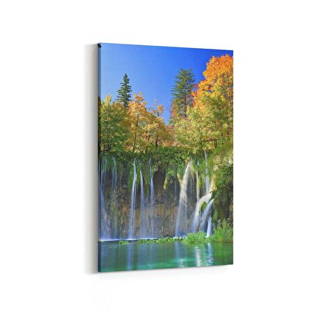Olla 13283D Doğa / Manzara Görseli Dikey Kanvas Tablo (Ölçü: 100X150)