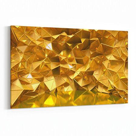 Olla 10153Y Abstract Görsel Yatay Kanvas Tablo (Ölçü: 45X30)