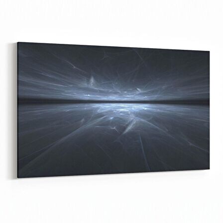 Olla 10139Y Abstract Görsel Yatay Kanvas Tablo (Ölçü: 150X100)