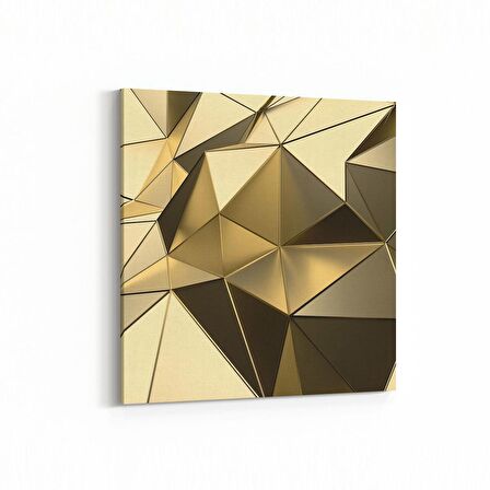 Olla 10141K Abstract Görsel Kare Kanvas Tablo (Ölçü: 25X25)