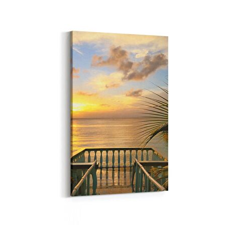 Olla 13518D Doğa / Manzara Görseli Dikey Kanvas Tablo (Ölçü: 100X150)