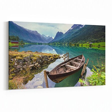 Olla 14291Y Doğa / Manzara Görseli Yatay Kanvas Tablo (Ölçü: 45X30)