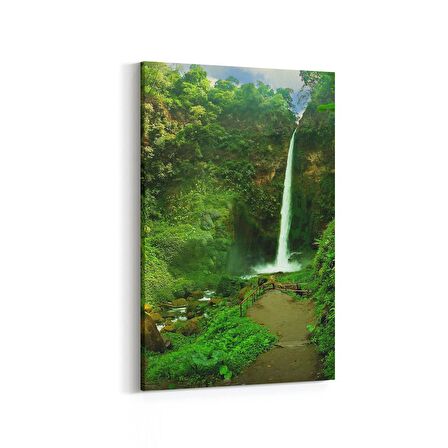 Olla 13523D Doğa / Manzara Görseli Dikey Kanvas Tablo (Ölçü: 60X90)