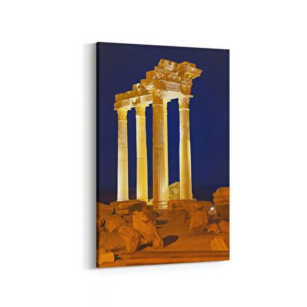 Olla 17976D Yapı Görseli Dikey Kanvas Tablo (Ölçü: 100X150)